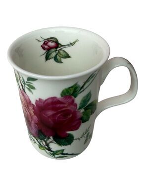 Roy Kirkham Mug England Fine Bone China 1992 ENGLISH ROSE Coffee Mug Cottagecore
